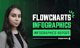 create flowcharts business infographics process flow and diagrams