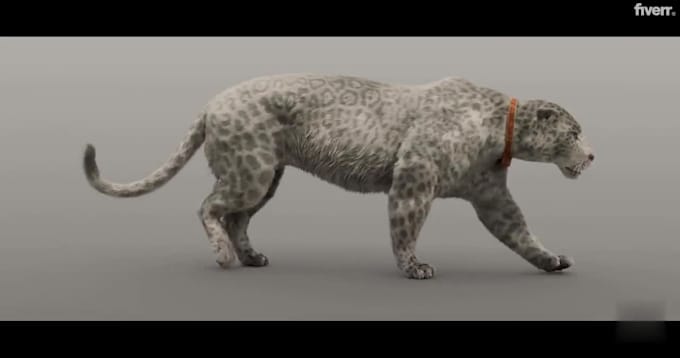 Integrate realistic 3d cgi animal animation model rig 3d animal ...