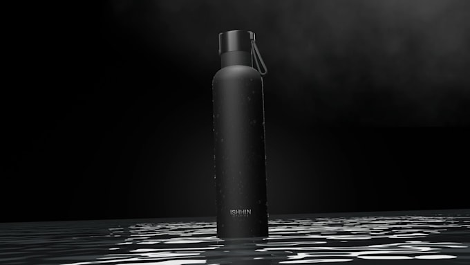 design realistic 3d product animation of your products