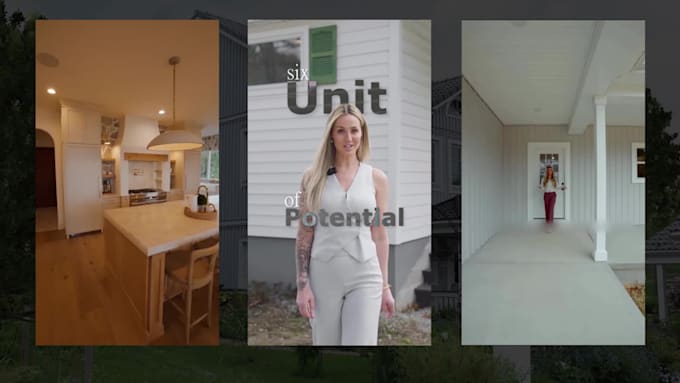 professionally edit your real estate reels