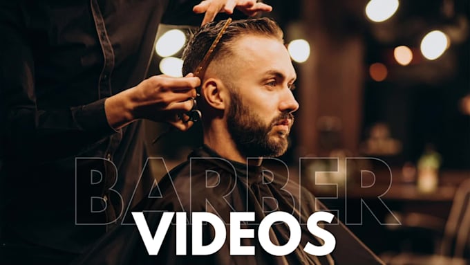 Reels de edición, tiktok para barberos, salón de belleza, videos