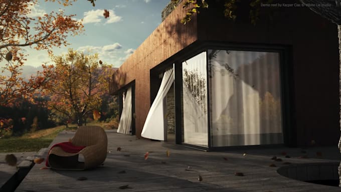 create photorealistic 3d visualization of any architecture