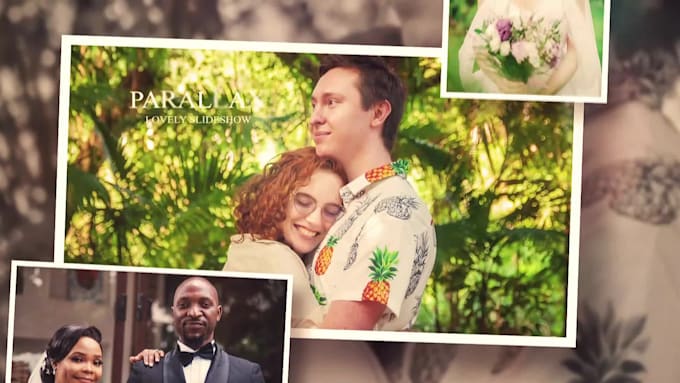create a beautiful photo slideshow video with music