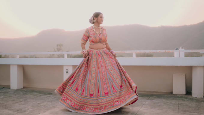 do cinematic wedding video editing