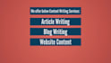 write SEO friendly articles, blog posts and website content