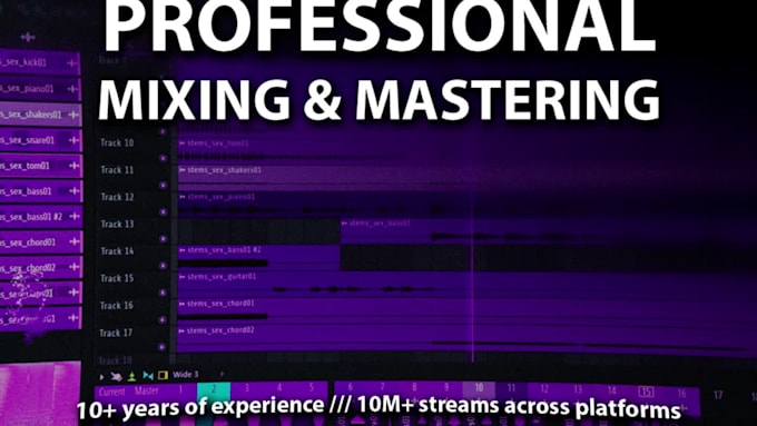 mix, master and ghost produce your songs