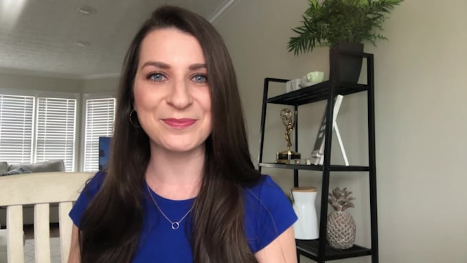 be an american, female spokesperson for your video