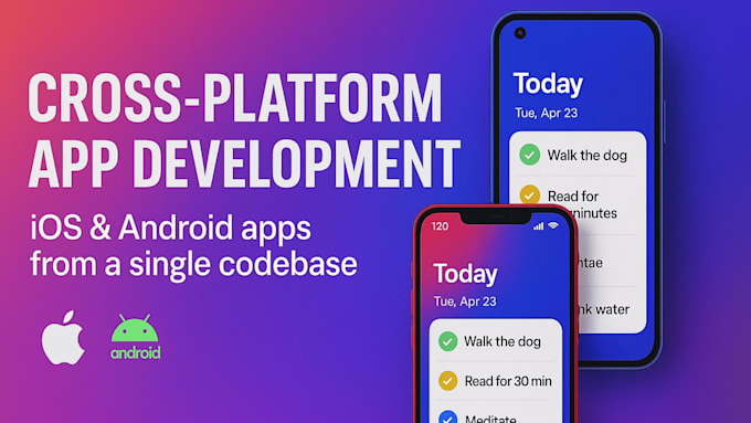 develop a cross platform mobile app