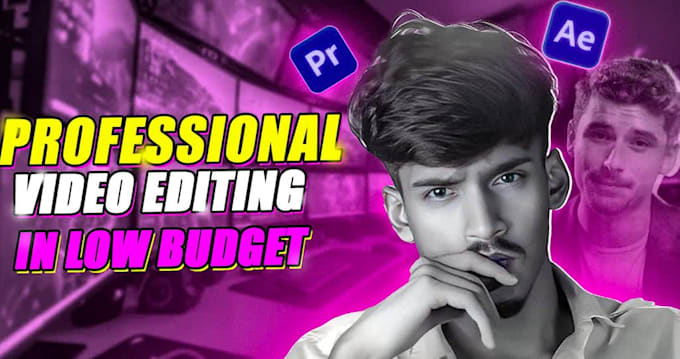 edit professional talking head video in low budget