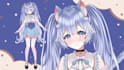 design vtuber model live2d vtuber rigging anime character design live2d model
