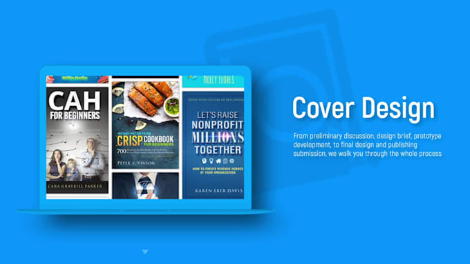 design book cover and book interior design