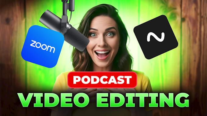 do professional podcast video editing, riverside, zoom