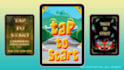 create custom touch to start screen or tap to start screen for your photobooth
