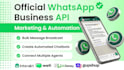 setup whatsapp business API for bulk whatsapp message marketing, chat automation