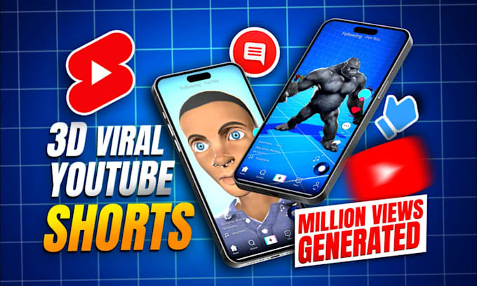 create zack d films animation style viral 3d animated youtube shorts