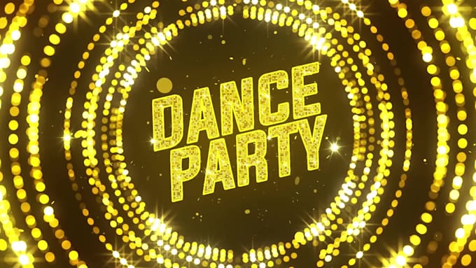 create party title animation intro video trailer
