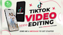 do professional tiktok video editing with engaging subtitles