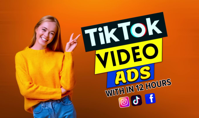 Create Viral Tik Tok Video Ads And Tiktok Dropshipping Ads With Perfect