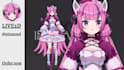 draw and rig high resolution 2d vtuber model, live2d vtuber, 2d vtuber avatar