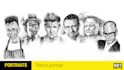 hand draw a realistic  pencil portrait for you