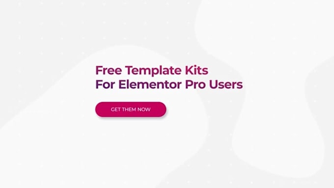 install and customize elementor template kit