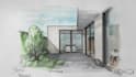 make artist impression drawing for your architecture project