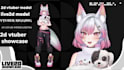 do custom live2d vtuber model, live2d rigging, 2d vtuber, prplive, vtube rig