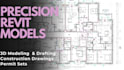 drafting architectural, construction drawing in autocad and revit be draftsman