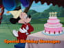 record mickey mouse voice mails, birthday messages, and more