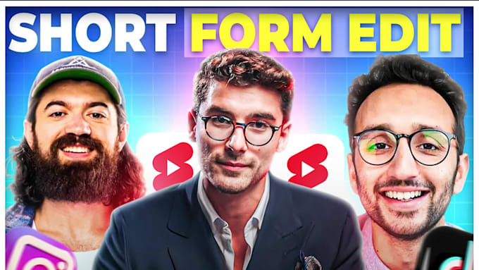 do viral video editing for instagram reels, tiktok, and youtube shorts
