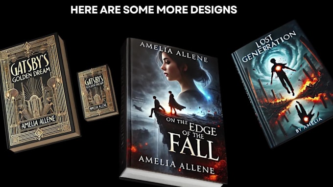 design a sci fi or fantasy horror book cover