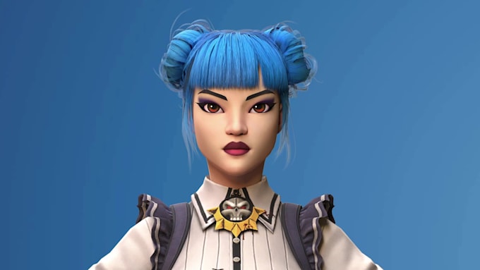 create high quality 3d character models for games