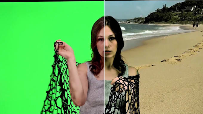 do green screen editing vfx background replacement