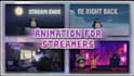 create lofi loop animation for streamer starting soon, brb, offline etc