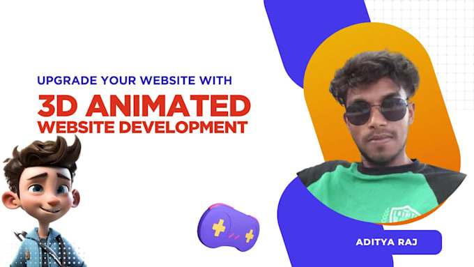 Create an interactive 3d animated website using three js and gsap by ...