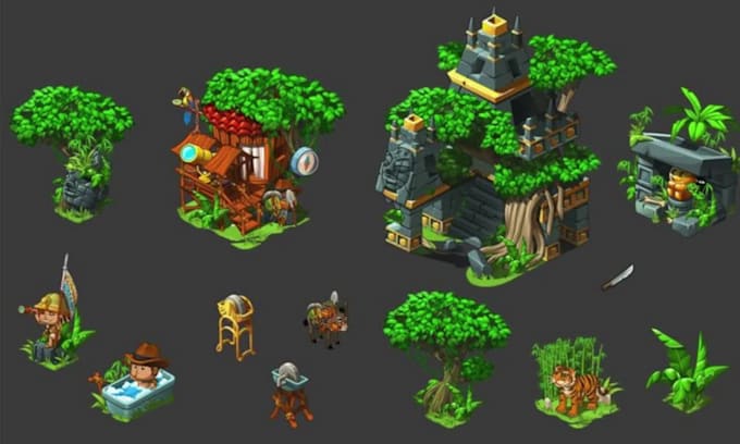 create 2d pixel art tileset backgrounds for game assets, streams
