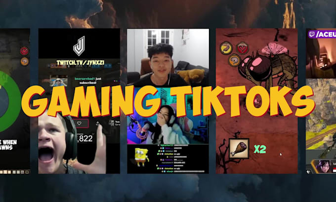 edit gaming tiktoks from your twitch and youtube livestreams