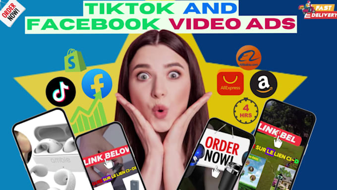 create viral tiktok ugc video ads facebook ugc video ads