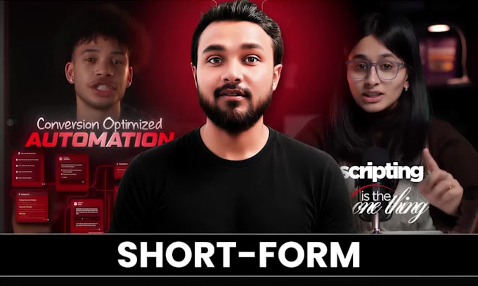 edit viral youtube shorts, instagram reels and tiktok videos