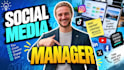 be your social media marketing manager and content creator