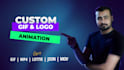 create animated gifs, text, logo animation