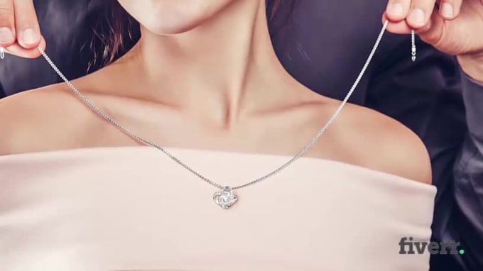 Do jewelry or necklace video for shineon E_shirt | Fiverr