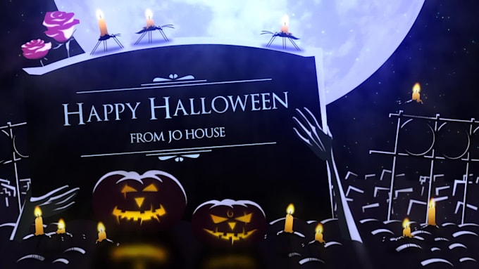 make halloween party video
