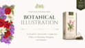 botanical logo for label and food packaging design