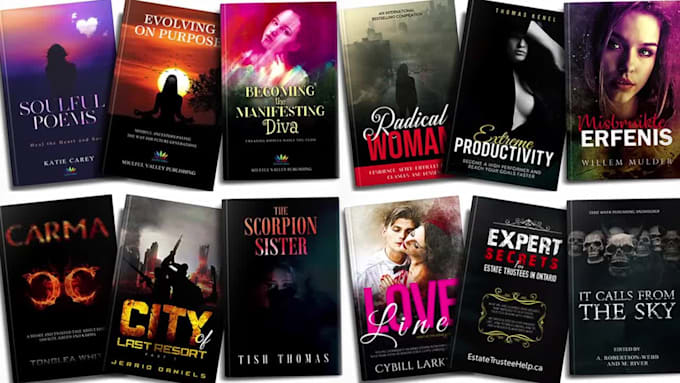 design book cover or ebook cover, book cover design
