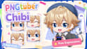 create cute chibi png tuber avatar for streaming
