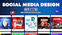 design instagram carousel post, facebook ad creative, reels and stories
