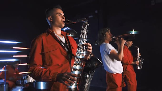 create pro live brass horn section trumpet, saxophone, trombone