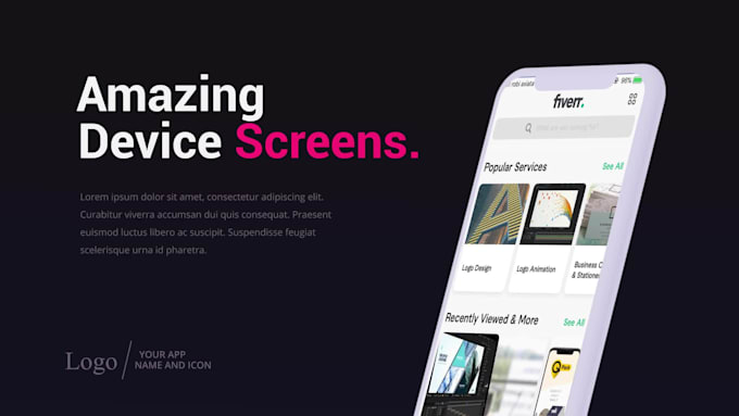 create an attractive app promo video