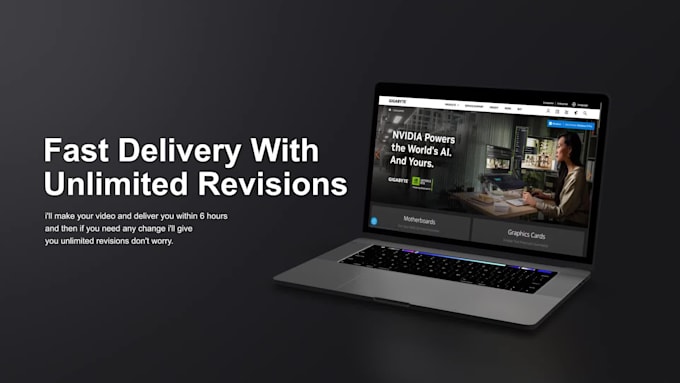 create website promo, web app promotion, web explainer video